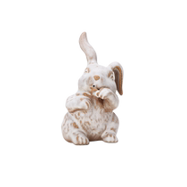 Wanqiantang sculptures home accessories pottery rabbits tea pets tabletop fittings sentimentalists scribes thinkers