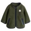HM children's clothing baby girl coat winter fashion stand collar teddy velvet zipper cardigan coat 1239983