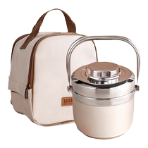 304 stainless steel overlong insulated lunch box winter office workers to carry a meal bucket student Tipan lunch box Lunch Box Soup Pot Bowl