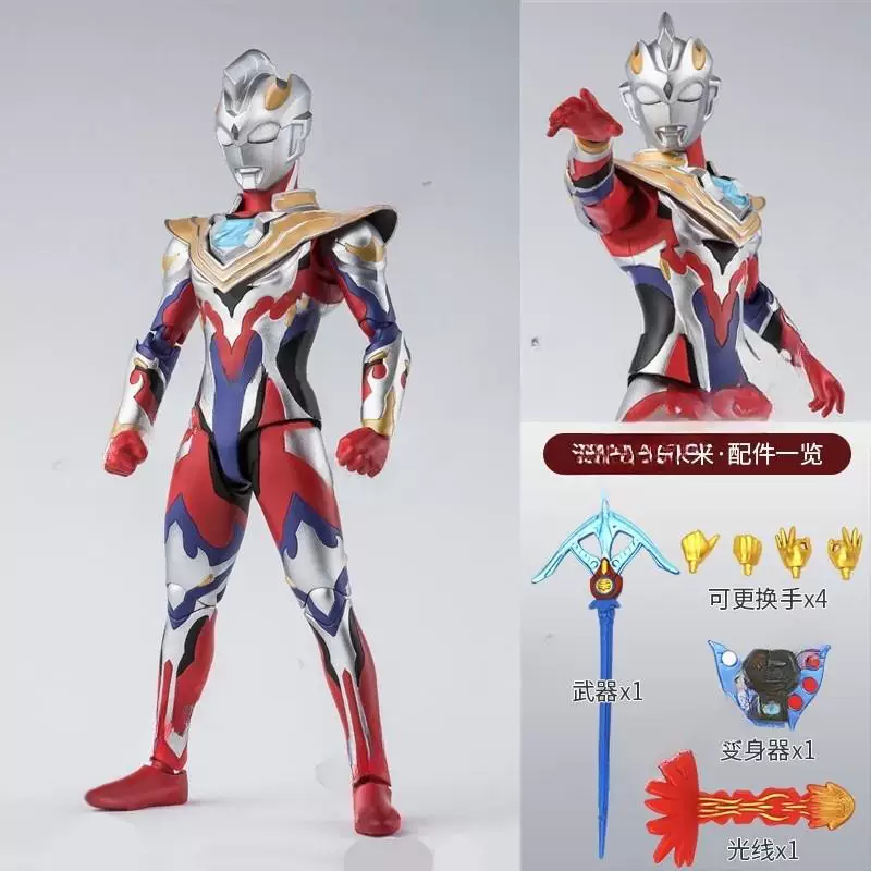Phoenix, Ultra, минифигура, игрушка, подвижный Ultraman Tiga