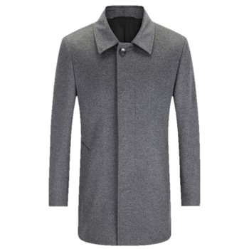 Yager men's coat autumn and winter business casual wool cashmere coat jacket