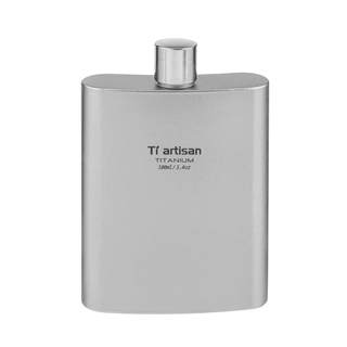 Titanium craftsman outdoor pure titanium two-liang small wine bottle