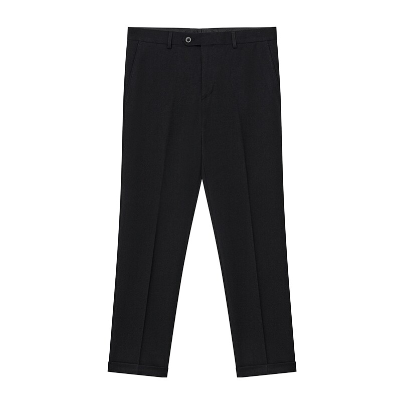 The same black formal straight trousers from JDV mall