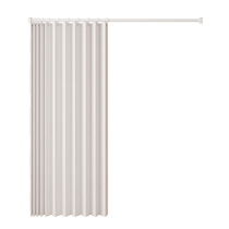 Folding bath curtain bathroom toilet partition curtain upscale waterproof cloth Home suit free of stiletto magnetic and mildew-proof hanging curtain