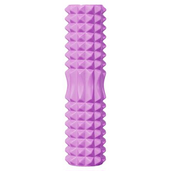 Foam roller muscle relaxation yoga fitness slimming leg rolling back
