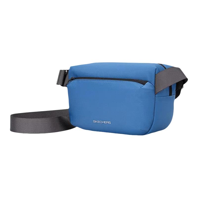 Skechers single shoulder crossbody bag for men and women commuting water repellent lightweight outdoor travel multifunctional storage waist bag