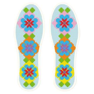 手工刺绣十字绣鞋垫男女带针线半成品2025年新款自己绣纯全针棉线