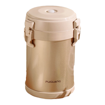Fuguang insulated lunch box student office worker portable lunch box large capacity multi-layer stainless steel extra long insulated lunch box