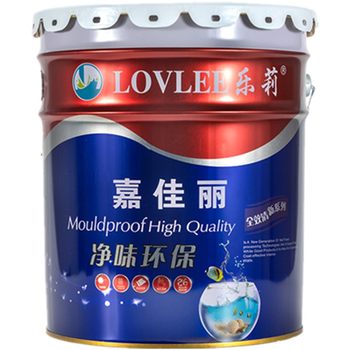 White 20kg environmentally friendly interior wall latex paint self-brushing