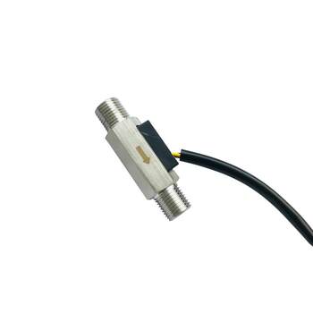 Uss-hs41ta bsp1/4 hall water flow sensor standard 2-point thread 0.3-3lpm stainless steel
