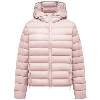 90 goose down spare rib down jacket bosideng 26 spring new outdoor versatile high puff hooded stand collar short jacket for women