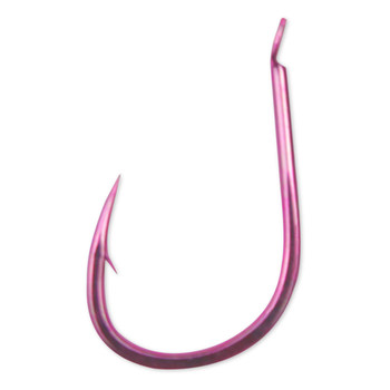 Carbon steel pink iseni fish hook with barbs with crucian carp, carp, grass carp fishing gear fishing supplies accessories fishing hook
