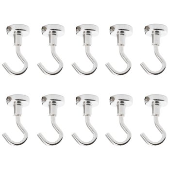 Hook without punching and strong magnet magnetic absorption round storage multi-purpose powerful door rear refrigerator bathroom hook hanging basket