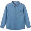 Balabala boys denim shirt pure cotton shirt autumn