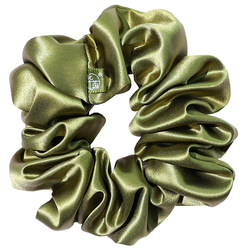 Hua Cocoon 4.5cm silk intestine large hair tie heavy mulberry silk hair rope high-end flower hair accessories headband