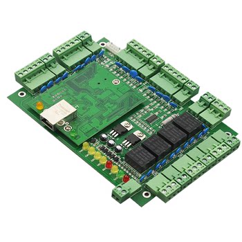 Multi-door interlocking ab access control controller double-door four-door control panel online monitoring bank anti-trailing fire alarm