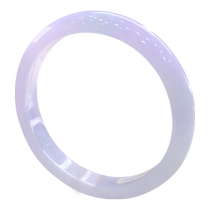 Light language picking up Burmas natural A-grade jade ice smooth elegant purple old water foot jade bracelet bracelet