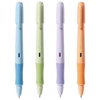 Deli quick-drying ink posture correction pen ef dark nib