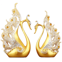 2024 New Home Living Room Wine Cabinet TV Cabinet Decoration Ornament Entrance Desktop Move-in New Home Light Luxury High-end