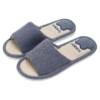 Jialiya Men's Spring and Autumn Linen Breathable Slippers