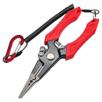Aluminum alloy lure pliers line cutting open loop lead pressing hook removing pliers