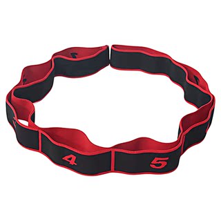 Resistance digital elastic band yoga stretching band women's fitness multi-functional leg strength training