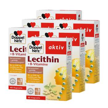 German double heart soy lecithin capsules 6 ກ່ອງ