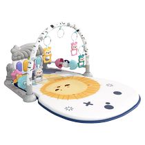 Pedal piano baby fitness stand baby toy 0 to 1 year old newborn toddler educational early education 3 3 months old 6