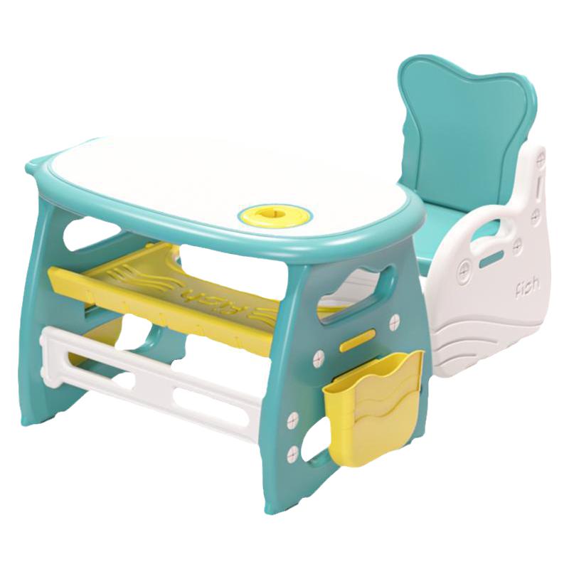 Children's desk and chair primary school student writing set simple
