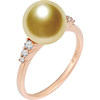 GiO Nanyang gold bead ring for women 18K gold
