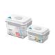 Glasslock air-eating glass fresh-keeping box