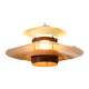 Medieval style restaurant chandelier Nordic style internet red light