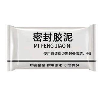 Air conditioner hole sealing mud white waterproof