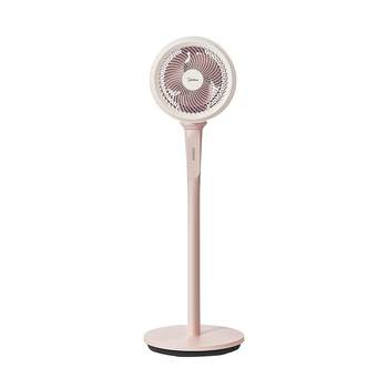 Midea air circulation fan smart voice floor-standing electric fan household light audio platform dual-use energy-saving shake head new model
