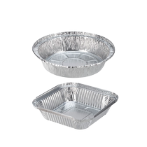 (Self-operated) Shuangshan square tin foil tray air fryer special paper oven outdoor barbecue aluminum foil tray food grade