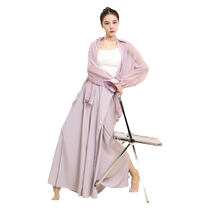 Liuge modern dance clothing elegant loose shirt top practice clothing Chinese dance dance clothing long-sleeved cardigan for women