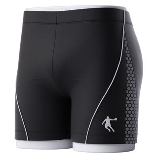 乔丹2025年新款海边沙滩泳裤男士平角游泳裤防尴尬速干泡温泉泳裤