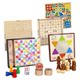 Children's educational toys magnetic checkers and flying chess