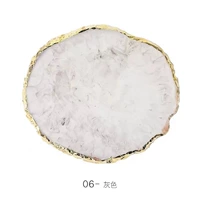 Круглая смола серая