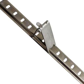 Refrigerator stainless steel ladder clip compartment fixed bracket