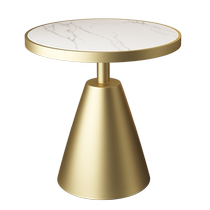 Приставной столик с подсветкой роскошный мраморный сланцевый журнальный столик диван приставной столик для гостиной дома небольшой круглый стол стол для переговоров конференция отель