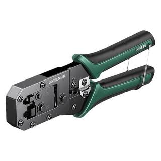 绿联网线钳子专业级多功能水晶头压线钳子超6七7类8P6P电话宽带接头家用工程网络工具rj45压剪剥线夹线钳套装