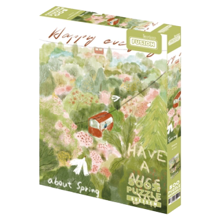 botop fusion拼图成人500片森林里进口蓝卡儿童玩具礼物正品包邮