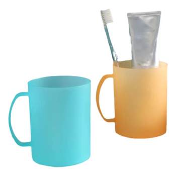Camellia mouthwash cup, household plastic toothbrush cup, couple simple nordic cute creative mouth cup