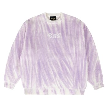 Boylondon autumn round neck sweater tie-dye contrast sweet taro purple couple trendy casual knit sweater n60001 Boylondon autumn round neck sweater tie-dye contrast sweet taro purple couple trendy casual knit sweater n60001