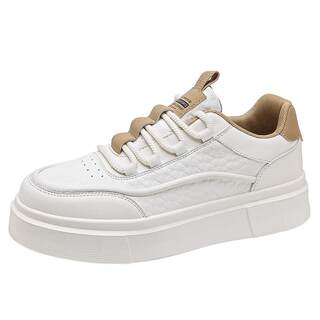 男鞋2025新款冬季运动休闲高级感板鞋男士工作百搭厚底增高小白鞋