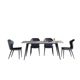 Italian imported slate household dining table for small apartments