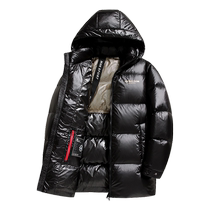 Cardile Crocodile Mens Down Jacket Thickened 2024 Winter New Graphene Black Gold Warm Wash-Free Jacket