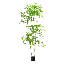 Nandina bamboo simulated plant floor-standing potted indoor large bionic green plant ornaments living room light luxury decorative flower fake tree