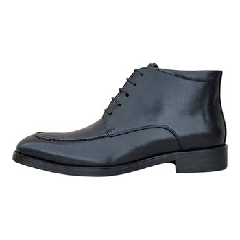 Foreign trade boots men's genuine leather british commuter high-top leather shoes